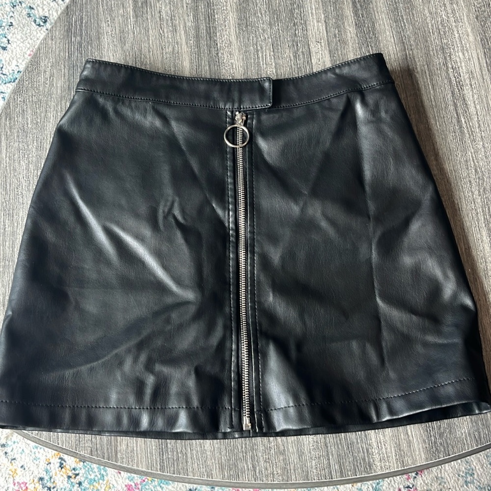 Leather Skirt